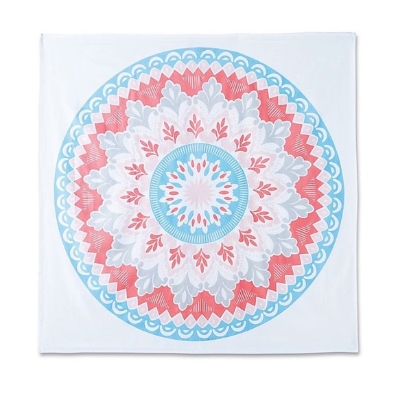 Coral Medallion Tapestry - Picture 1 of 2